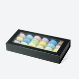 24 Pieces F2 Rigid Empty Macaron Packaging Box - laribbons Custom Shop