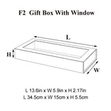 24 Pieces F2 Rigid Empty Macaron Packaging Box - laribbons Custom Shop