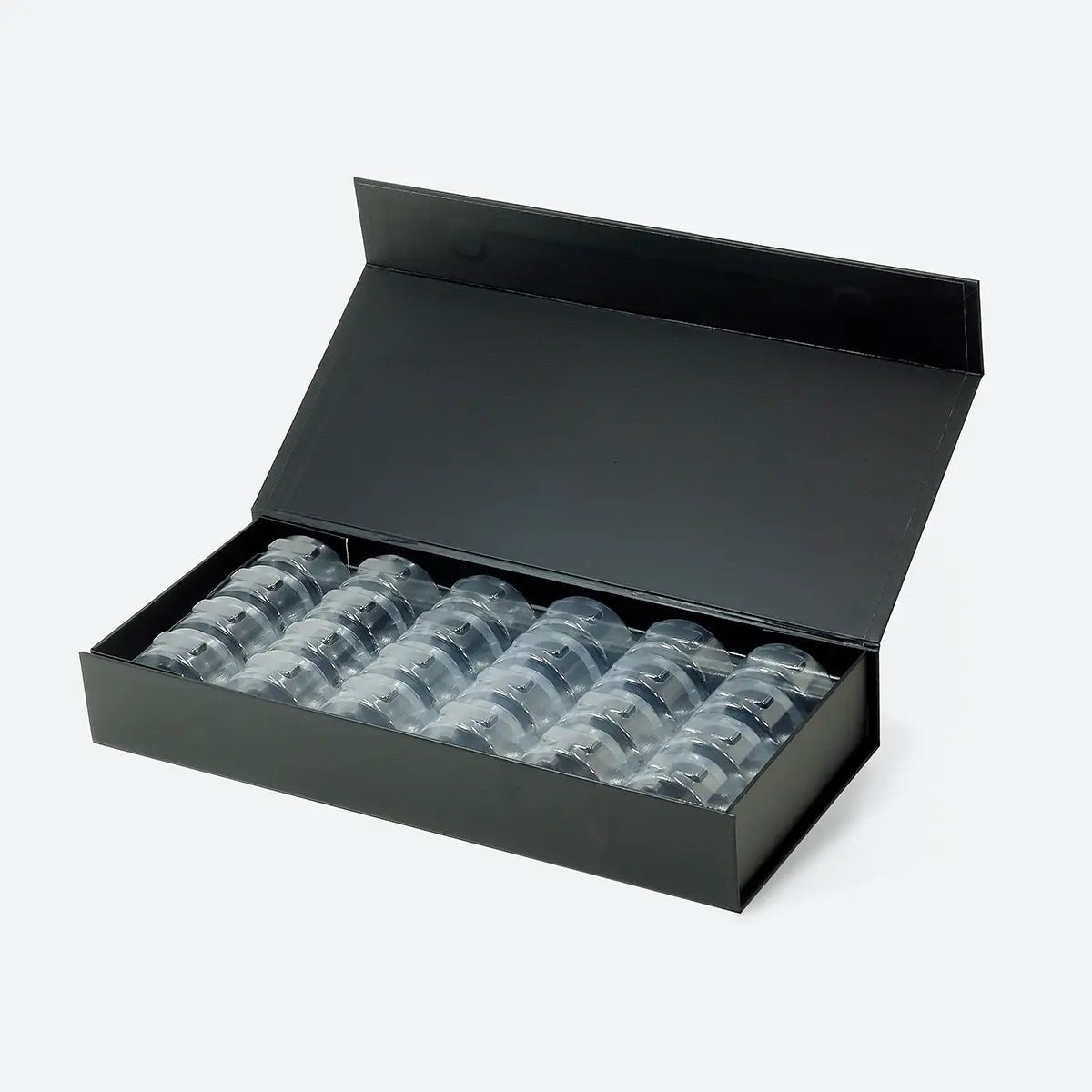 24 Pieces F2 Rigid Empty Macaron Packaging Box - laribbons Custom Shop