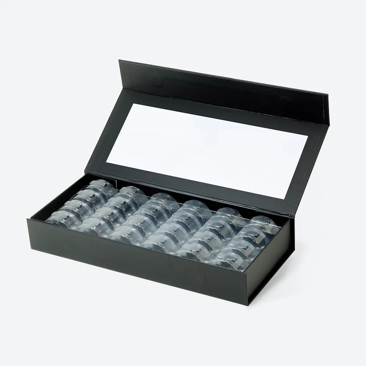 24 Pieces F2 Rigid Empty Macaron Packaging Box - laribbons Custom Shop