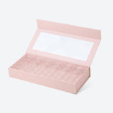 24 Pieces F2 Rigid Empty Macaron Packaging Box - laribbons Custom Shop