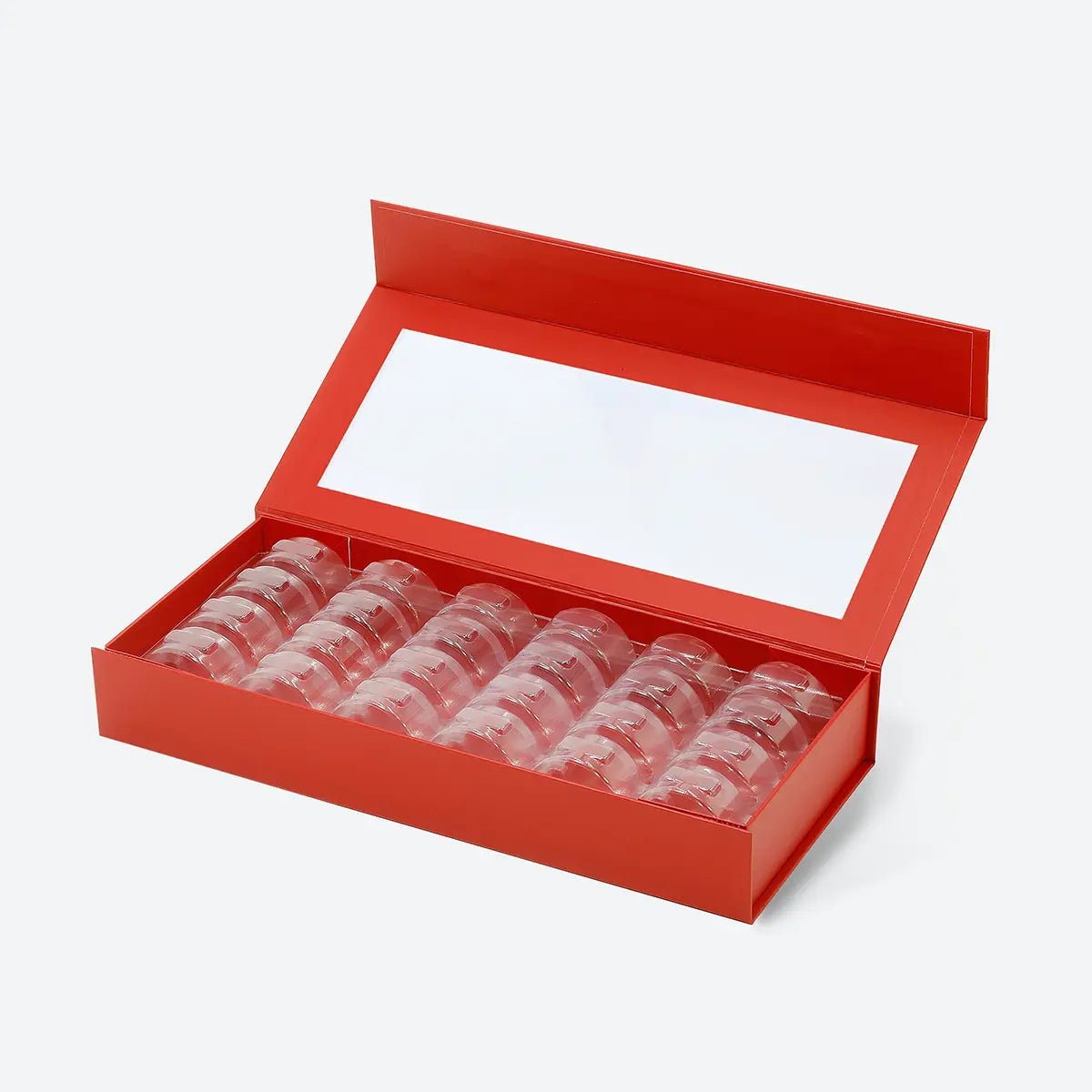24 Pieces F2 Rigid Empty Macaron Packaging Box - laribbons Custom Shop