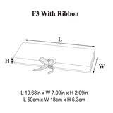 F3 Red Magnetic Gift Box with Ribbon - laribbons Custom Shop