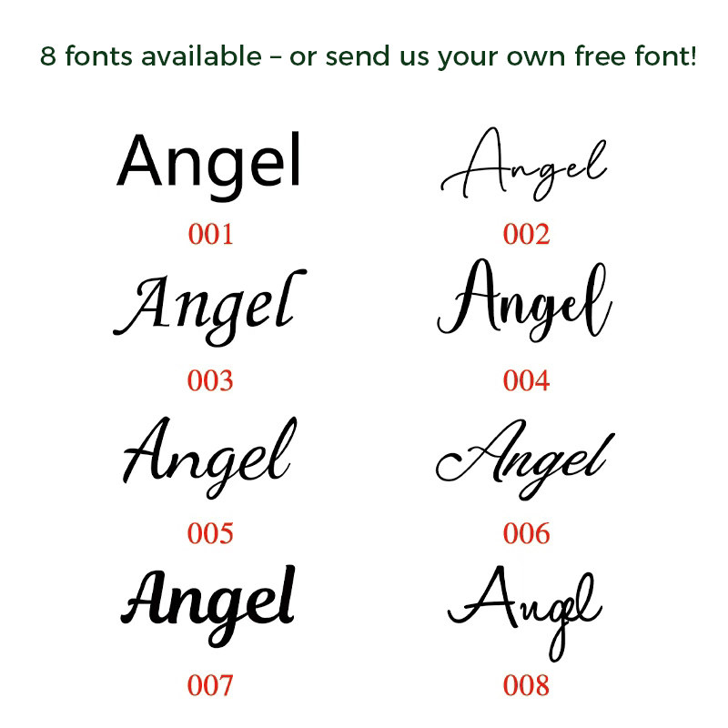 Personalized Christmas Cotton Stocking with Name – Handmade Embroidered Holiday Stocking, 18" Custom Decoration | Laribbons Custom - laribbons Custom Shop