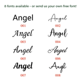 Personalized Christmas Cotton Stocking with Name – Handmade Embroidered Holiday Stocking, 18