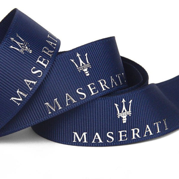 Custom Printed Grosgrain Ribbon – Personalized Logo, Text & Icons | 100 Yards Per Roll | Laribbons Custom - laribbons Custom Shop