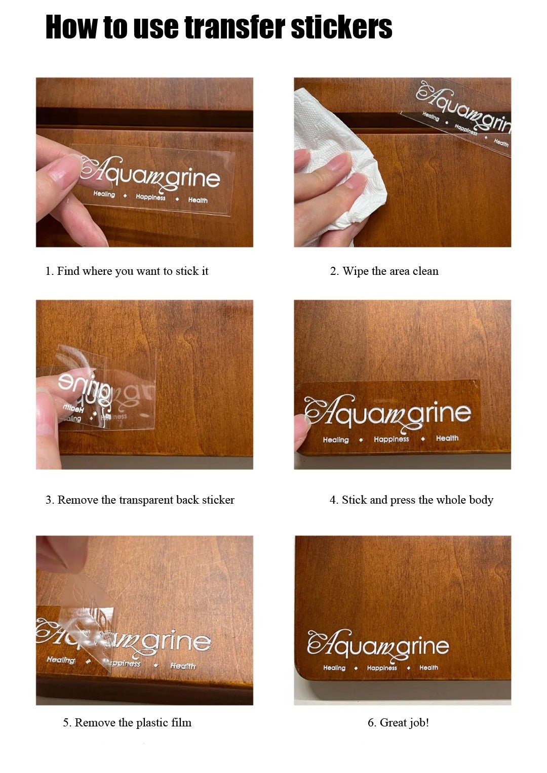 Custom UV DTF Transfer Stickers | High‑Gloss 3D Decals with Clear Edges | Full color & Waterproof & Durable & No backgroud | Laribbons Custom - laribbons Custom Shop