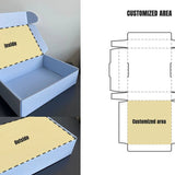 100 PCs Custom Printed Boxes/Packaging - laribbons Custom Shop