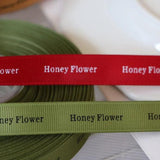 Custom Printed Grosgrain Ribbon – Personalized Logo, Text & Icons | 100 Yards Per Roll | Laribbons Custom - laribbons Custom Shop