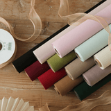 53CM*6Y Velvet Texture Florist Wrapping Paper Roll Color Mixed | P.TESR( ROLL) | MOQ 10 Rolls | Laribbon Custom - Laribbons Custom
