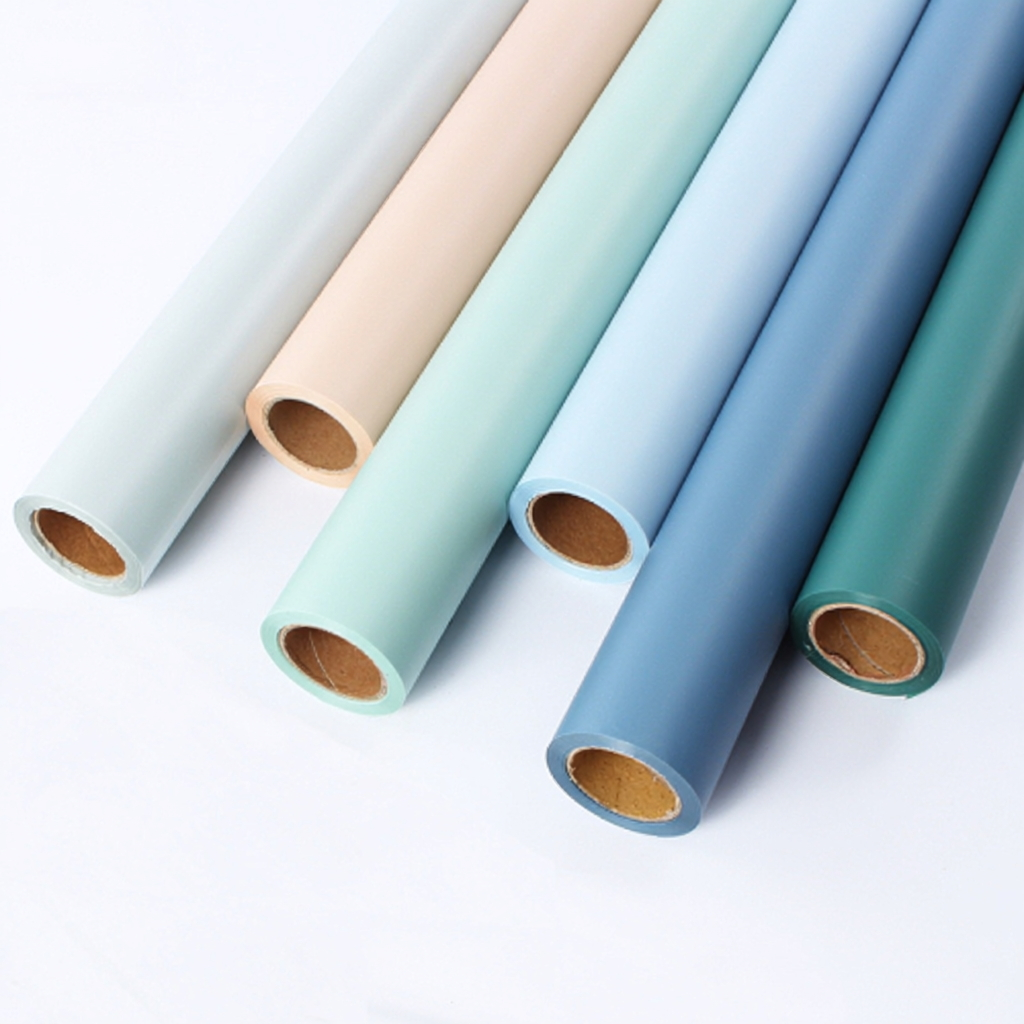 58cm*20M Matte Waterproof BOPP Florist Wrapping Film Roll Color Mixed | P.HX-001-Roll-20M | MOQ 10 Rolls  | Laribbon Custom