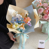 53cm×4Y 120g Shiny Pearlescent Florist Wrapping Paper Roll Color Mixed | P.SHD | MOQ 10 Rolls | Laribbon Custom - Laribbons Custom