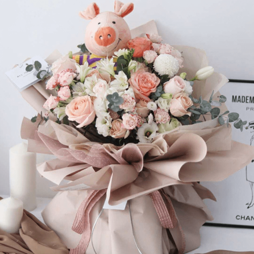 58cm*10m 65 Micron Waterproof Solid BOPP Florist Wrapping Paper Roll Color Mixed | P.XXY-004-Roll | MOQ 10 Rolls | Laribbon Custom - Laribbons Custom