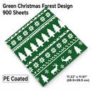  Green Christmas Forest Design