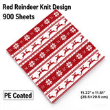 Christmas Pattern Greaseproof Food Wrapping Paper, PE Coated Oil Resistant Burger Wrap Sheets - Laribbons Custom