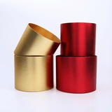 Metallic Cylinder Flower Box | BX - JSSLMYT | Laribbons Custom - laribbons
