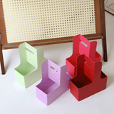 17.5×8×22.5cm 350gsm Paper Flower Carry Box | B.CSKFH | Laribbons Custom - laribbons