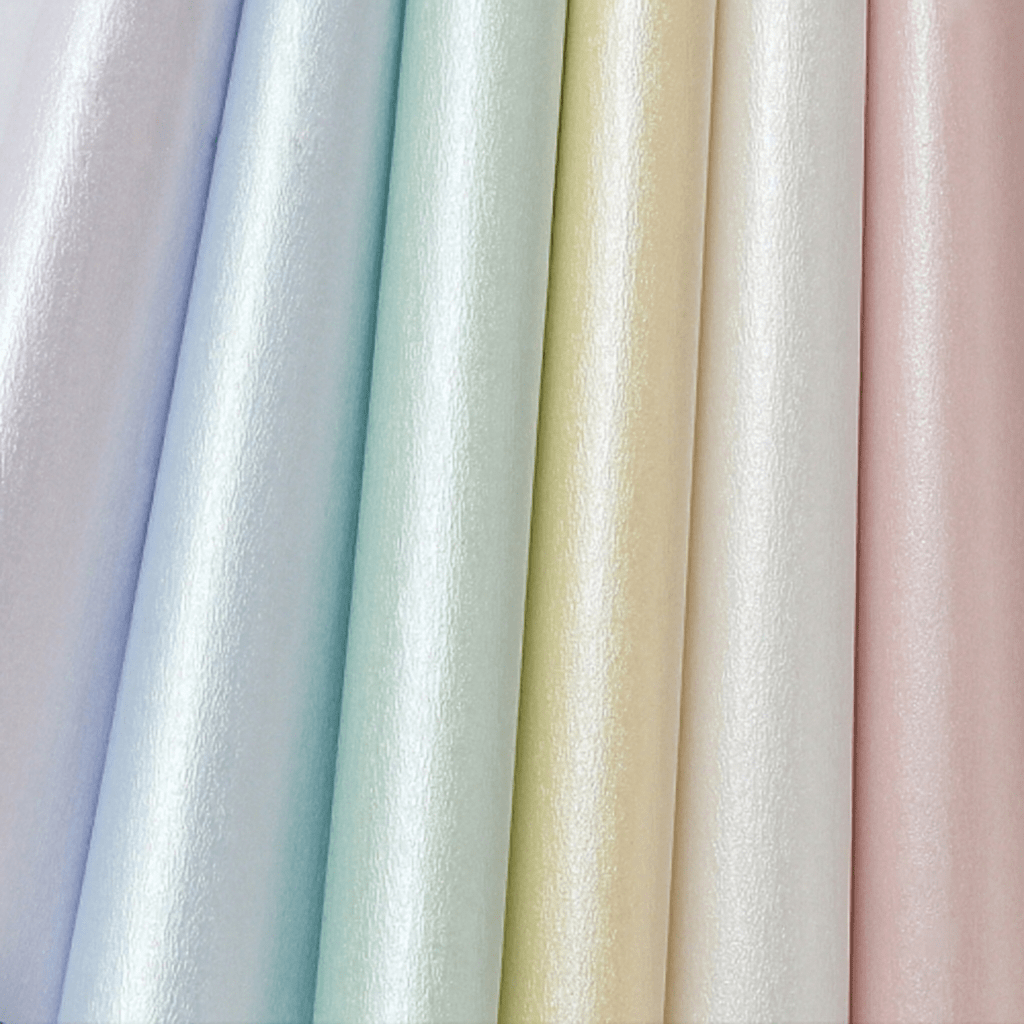 53cm×4Y 120g Shiny Pearlescent Florist Wrapping Paper Roll Color Mixed | P.SHD | MOQ 10 Rolls | Laribbon Custom - Laribbons Custom