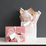 50cm x 8Y Unprinted Kraft Honeycomb Floral Wrapping Paper Roll Color Mixed | P.HBFWZ | MOQ 10 Rolls | Laribbon Custom - Laribbons Custom