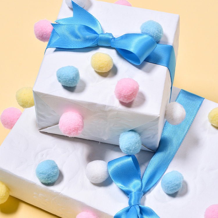 Wholesale Double Faced Satin Ribbon – Light Blue Color Series – 3/8", 5/8", 7/8", 1.5" Wide – 100 Yards Per Roll – Bulk 500 Yards Minimum | Laribbons Custom - laribbons Custom Shop