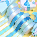 Wholesale Double Faced Satin Ribbon – Light Blue Color Series – 3/8