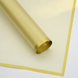 58x58cm BOPP Waterproof Clear Floral Packaging Sheets | MOQ 100pcs | Laribbon Custom - laribbons