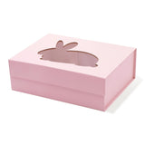 Medium Easter Rabbit Shaped Window Gift Box - laribbons Custom Shop
