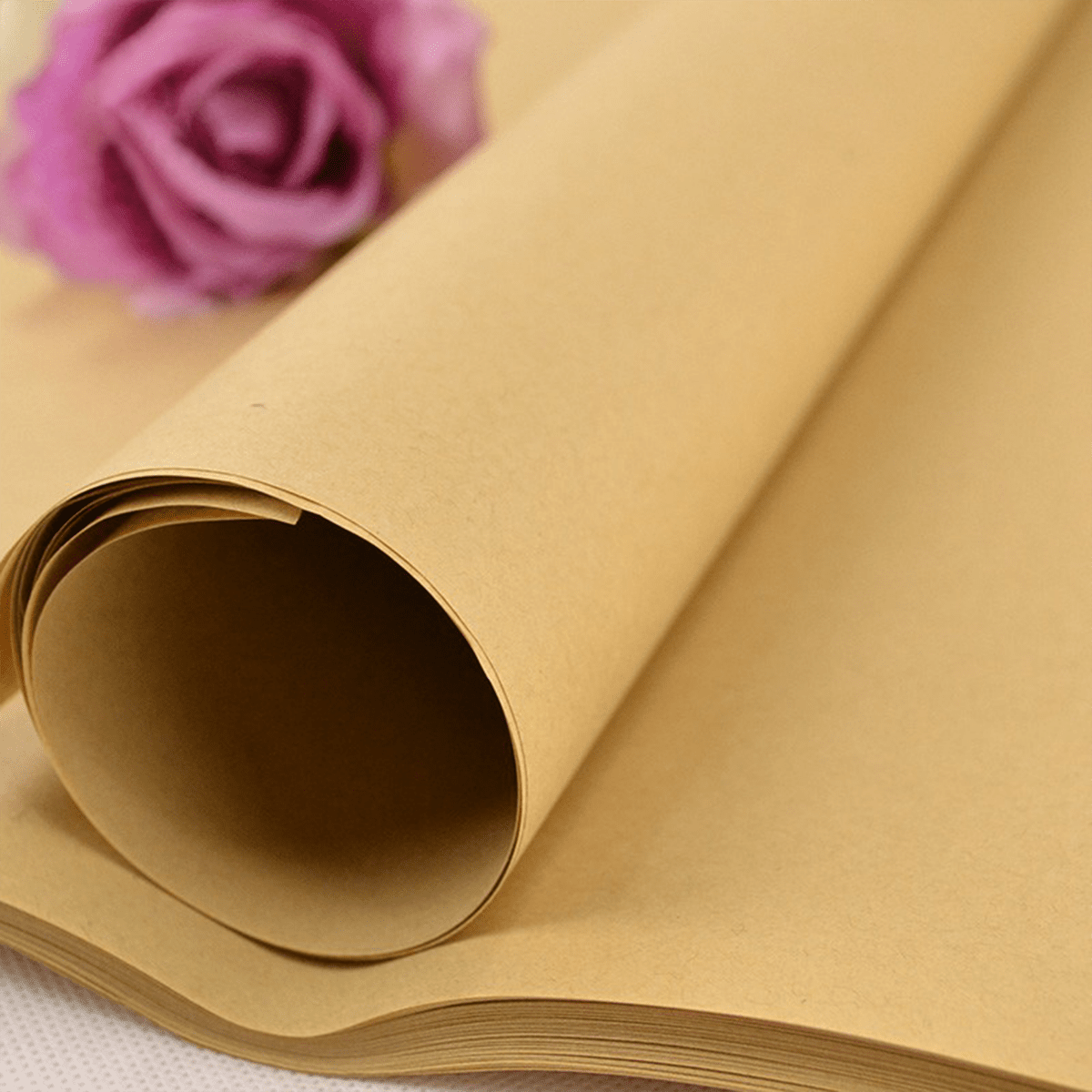 50x70cm Kraft Paper Flower Packaging Sheets | MOQ 100pcs | Laribbon Custom - laribbons