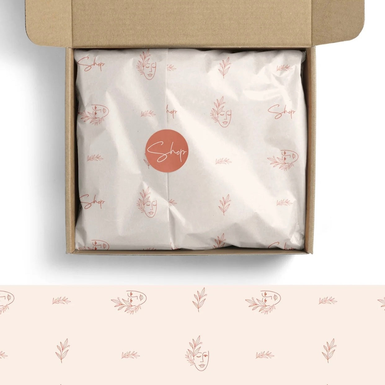 Custom tissue paper, made to impress.