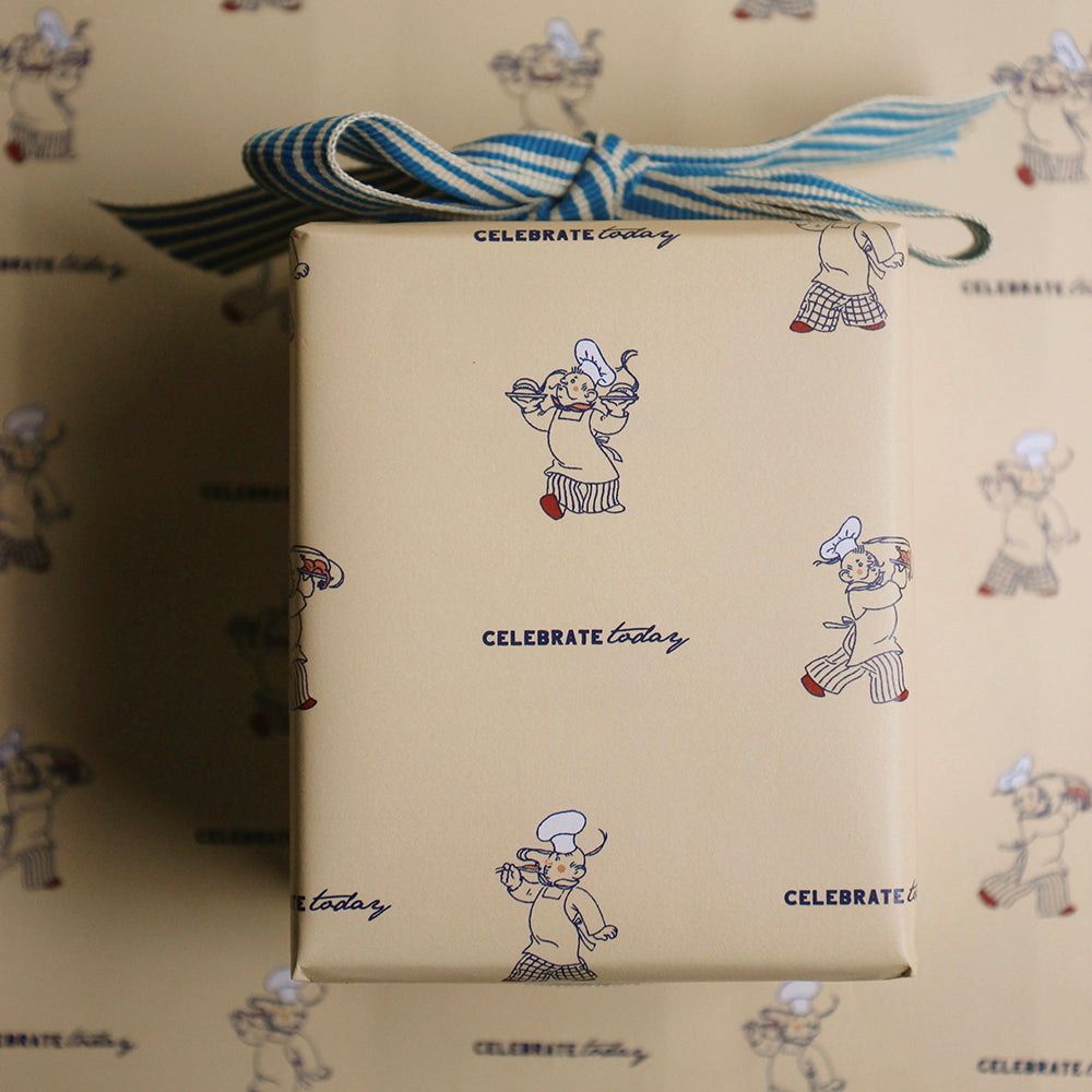 Customized gift wrapping paper